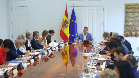 El presidente del Gobierno, Pedro Sánchez, ha presidido este martes la reunión del Consejo de Seguridad Nacional, en el Complejo de la Moncloa El presidente del Gobierno, Pedro Sánchez, ha presidido este martes la reunión del Consejo de Seguridad Nacional, en el Complejo de la Moncloa