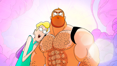 Lucien y Jim Queen, los personajes protagonistas.