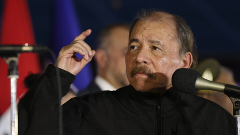 El presidente de Nicaragua, Daniel Ortega, en una foto de archivo.