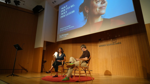 Imatge de la presentació de la 44a Setmana del Llibre en Català, que s'ha fet aquest dimecres a l'Ateneu Barcelonès. 02/09/2026 Imatge de la presentació de la 44a Setmana del Llibre en Català, que s'ha fet aquest dimecres a l'Ateneu Barcelonès.