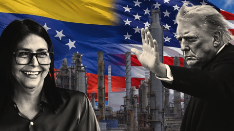 Donald Trump y Delcy Rodríguez sellan su alianza con el petróleo.

Un movimiento con el que se deja apartada a la oposición venezolana y al chavismo ortodoxo.

¿Pero quiénes han sido las personas encargadas del acuerdo? ¿Por qué hay incongruencias entre lo que dice Decly Rodríguez y lo que dice Donald Trump? ¿Venezuela es soberana legítima de sus propios recursos? Te lo contamos en 6 claves

Hace 18 años nacimos con un compromiso: hacer un periodismo útil para la sociedad. Solo podemos continuar con esta labor si contamos con el apoyo de personas como tú.

Únete a la comunidad de Público. 18 años no son nada… cuando nos queda tanto por contar. Periodismo incómodo para tiempos difíciles. http://bit.ly/3VylhmD


Periodismo, investigación y compromiso para construir un mundo más igualitario.
¡Suscríbete ya a nuestro canal!: https://bit.ly/2U8nM0q
Visita: https://www.publico.es
Síguenos en Facebook: https://www.facebook.com/diario.publico/
Síguenos en Twitter: https://twitter.com/publico_es
Síguenos en Instagram: https://www.instagram.com/publico.es
Síguenos en TikTok: https://www.tiktok.com/@publico_es
Síguenos en Bluesky: https://bsky.app/profile/publico.es