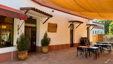 Entrada del restaurant Can Jané, ubicat a la part de Collserola que pertanya a Sant Cugat del Vallès. 31/05/2026 Entrada del restaurant Can Jané, ubicat a la part de Collserola que pertanya a Sant Cugat del Vallès.