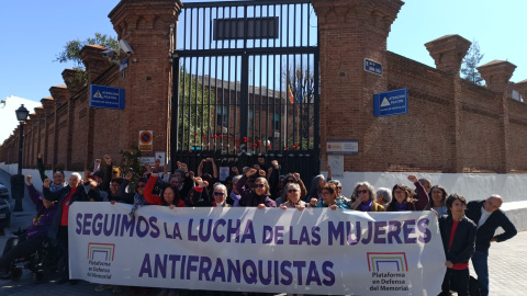 Cárcel de Yeserías-marzo 2026 Homenaje a las mujeres luchadoras contra el franquismo, el pasado mes de marzo.