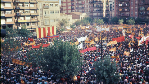 Manifestació multitudinària per la Diada de 1976 a la plaça Catalunya de Sant Boi de Llobregat. (diumenge 06 de setembre del 2026) Manifestació multitudinària per la Diada de 1976 a la plaça Catalunya de Sant Boi de Llobregat.