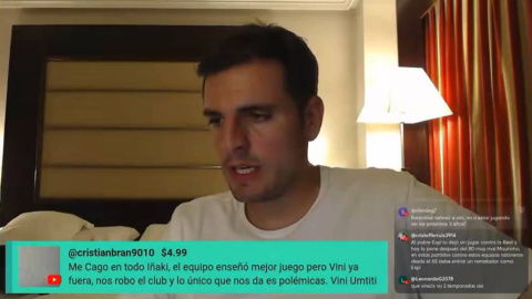 El "creador de contenidos" y analista del Real Madrid Iñaki Angulo.