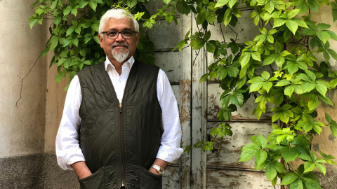 El escritor indio Amitav Ghosh, en una imagen de archivo.