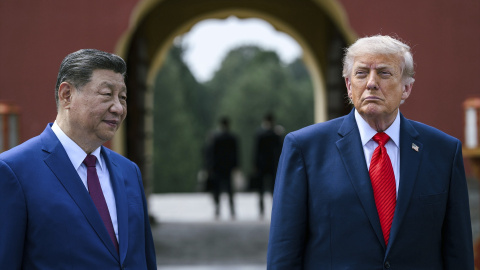 El presidente chino, Xi Jinping, y el estadounidense, Donald Trump. El presidente chino, Xi Jinping, y el estadounidense, Donald Trump.