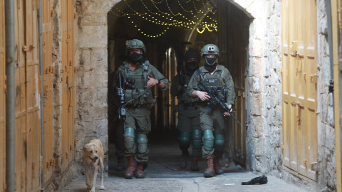 Soldados israelíes en Cisjordania, a 15 de agosto de 2026.