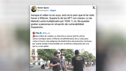 Críticas al vídeo de 'Zazza el italiano' y Willyrex. Críticas al vídeo de 'Zazza el italiano' y Willyrex.
