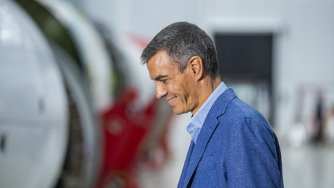 El presidente del Gobierno, Pedro Sánchez (c), visita las instalaciones de la empresa aeroespacial PLD Space, a 10 de septiembre de 2026, en Elche, Alicante El presidente del Gobierno, Pedro Sánchez (c), visita las instalaciones de la empresa aeroespacial PLD Space, a 10 de septiembre de 2026, en Elche, Alicante