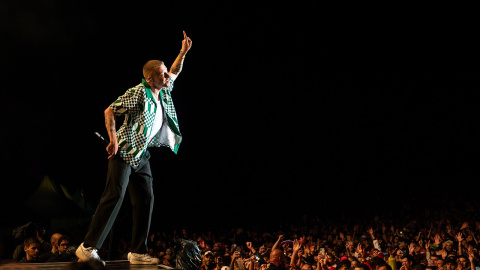 El rapero estadounidense Macklemore en una imagen de archivo. El rapero estadounidense Macklemore en una imagen de archivo.