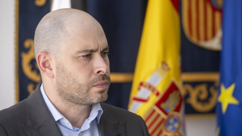El delegado del Gobierno en Ceuta, Miguel Ángel Pérez Triano, a 24 de agosto de 2026.
