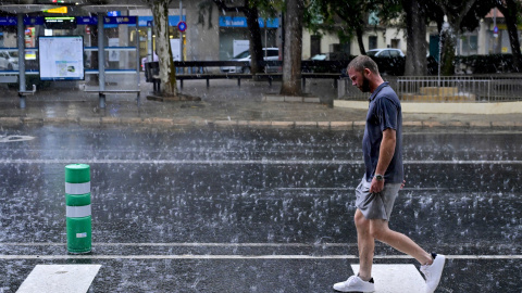 lluvias-semana La Aemet ha activado avisos naranjas en varias Comunidades Autónomas.