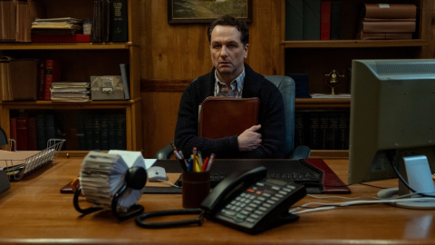 Matthew Rhys es el protagonista y productor de 'La maldición de Widow's Bay'. Matthew Rhys es el protagonista y productor de 'La maldición de Widow's Bay'.