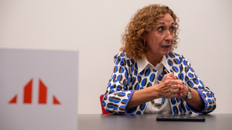 La portaveu d'ERC al Parlament, Ester Capella, en l'entrevista amb 'Públic'. 18/09/2026 La portaveu d'ERC al Parlament, Ester Capella, en l'entrevista amb 'Públic'.