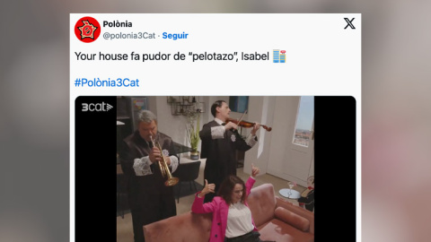 El vídeo de 'Polònia' sobre el ático del Gobierno de Ayuso.