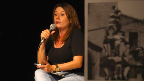 L'alcaldable de la CUP a Barcelona, Laure Vega, en un acte d'aquest dissabte, 19 de setembre. 19/09/2026 L'alcaldable de la CUP a Barcelona, Laure Vega, en un acte d'aquest dissabte, 19 de setembre.