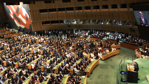Sesión de apertura de la Asamblea General de la ONU de 2025. Sesión de apertura de la Asamblea General de la ONU de 2025.