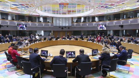 Els ministres d'Afers Europeus de la UE reunits durant el Consell d'Afers Generals del 22 de setembre a Brussel·les Els ministres d'Afers Europeus de la UE reunits durant el Consell d'Afers Generals del 22 de setembre a Brussel·les