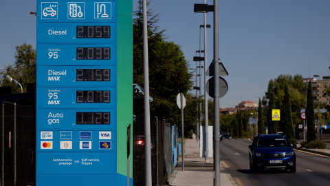 gasolina-abastecimiento El diésel se ha encarecido un 2,17% en una sola semana en España.