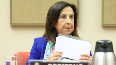 La ministra de Defensa, Margarita Robles, en una foto de archivo.