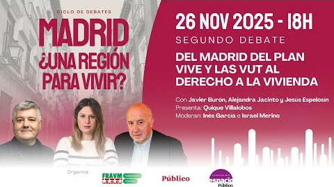 MADRID, ¿una región para vivir?: del plan vive y las VUT al derecho a la vivienda