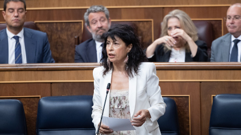 La ministra de Igualdad, Ana Redondo, durante una sesión de control al Gobierno, en el Congreso de los Diputados, a 23 de septiembre de 2026, en Madrid La ministra de Igualdad, Ana Redondo, durante una sesión de control al Gobierno, en el Congreso de los Diputados, a 23 de septiembre de 2026, en Madrid
