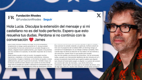 James Rhodes en una foto de archivo de 2021. James Rhodes en una foto de archivo de 2021.