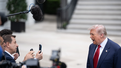 El presidente de EEUU, Donald Trump. El presidente de EEUU, Donald Trump.