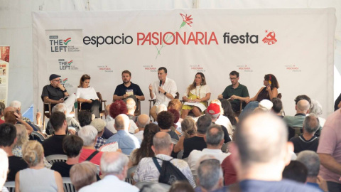 Mesa de las izquierdas sobre frentes amplios en la Fiesta del PCE.