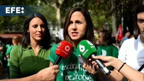 Belarra: "las huelgas y acampadas son el camino para conseguir lo que hay que conseguir"