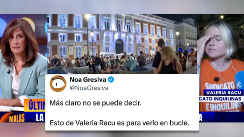 El discurso viral de Valeria Racú en 'Malas Lenguas Noche'. El discurso viral de Valeria Racú en 'Malas Lenguas Noche'.