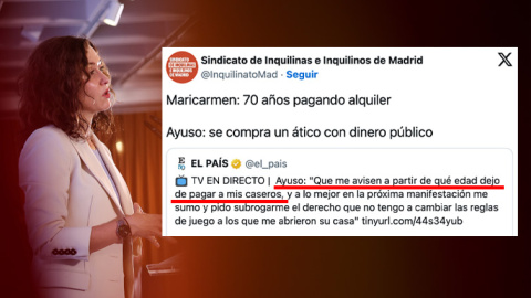 Isabel Díaz Ayuso, este lunes en un acto en Madrid. Isabel Díaz Ayuso, este lunes en un acto en Madrid.