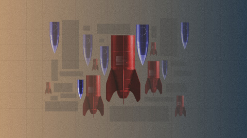 Ilustración sobre la fragmentación de la estrategia europea de rearme. Ilustración sobre la fragmentación de la estrategia europea de rearme.
