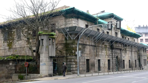 La antigua cárcel de Ourense, en el centro de la ciudad