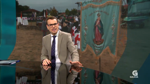 tvg Captura de un telediario de la televisión pública de Galicia.