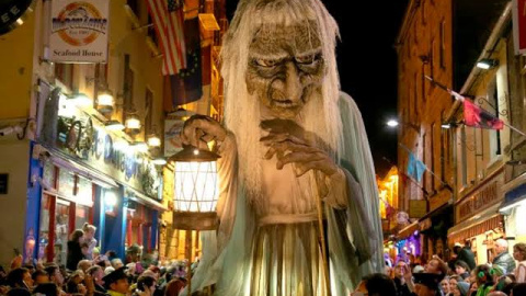 Imagen del festival Gaillimh Ah-Boo de Galway, en Irlanda.