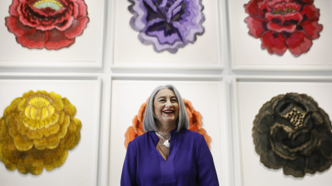 Imagen de archivo de la artista Pilar Albarracín distinguida con el Premio Nacional de Artes Plásticas 2026.