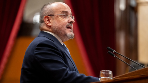 El líder del PP a Catalunya, Alejandro Fernández, intervé aquest dimecres al debat de política general del Parlament. 30/09/2026 El líder del PP a Catalunya, Alejandro Fernández, intervé aquest dimecres al debat de política general del Parlament.