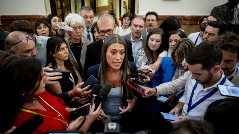 La diputada de Junts, Miriam Nogueras, en el Congreso de los Diputados, a 30 de septiembre de 2026