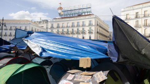 Las personas mayores apoyan la lucha por la vivienda