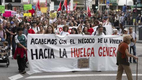 Concentración en Santander, este sábado.