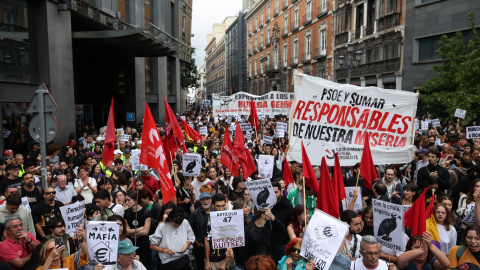 CJS en la concentración frente al Congreso, a 2 de octubre de 2026.