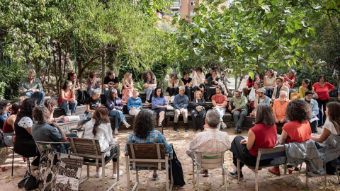 Presentación de ‘Barrios en lucha’ en ‘Esto es una plaza’, en Madrid