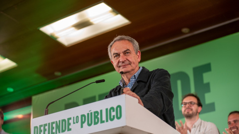 Zapatero, en un acto electoral el pasado abril. Zapatero, en un acto electoral el pasado abril.