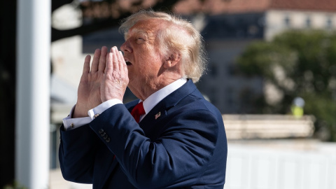 Donald Trump se ha mostrado "muy contento" con la adquisición de Warner Bros. por parte de Paramount. Donald Trump se ha mostrado "muy contento" con la adquisición de Warner Bros. por parte de Paramount.