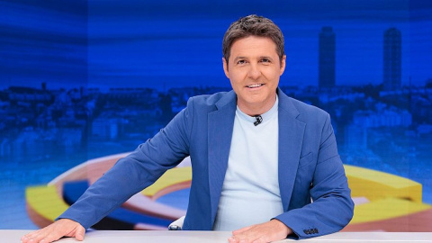 Jesús Cintora en el plató de 'Mañaneros 360', el magacín que presenta en La 1.