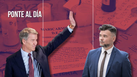 Fotomontaje con las imágenes de Alberto Núñez Feijóo y Gabriel Rufián. Fotomontaje con las imágenes de Alberto Núñez Feijóo y Gabriel Rufián.