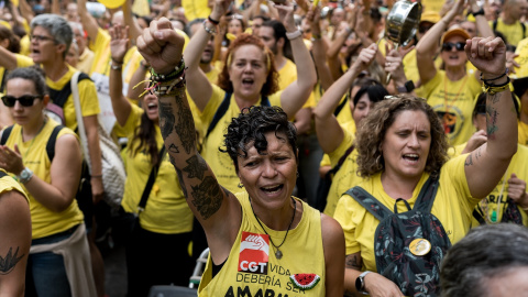 Manifestación por la educación pública en Madrid, a 27 de septiembre de 2026.