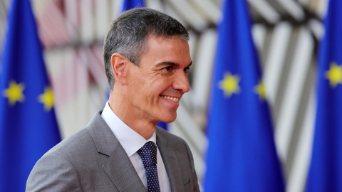 El presidente del Gobierno, Pedro Sánchez, este jueves a su llegada a Bruselas para participar en el Consejo Europeo. El presidente del Gobierno, Pedro Sánchez, este jueves a su llegada a Bruselas para participar en el Consejo Europeo.